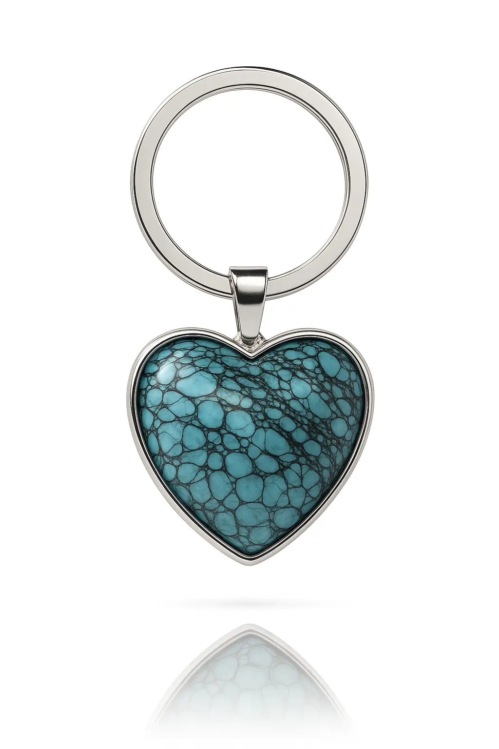 Gemstone Keychain – Limited Edition Galactic Heart