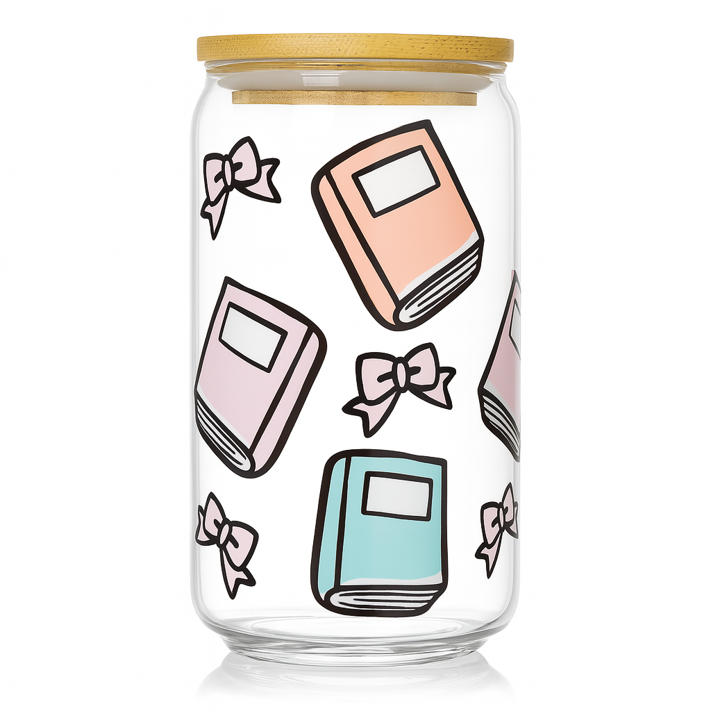 📚 Book Lover Glas 📚