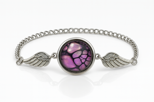 🪽 Purple Wings Kette 🪽