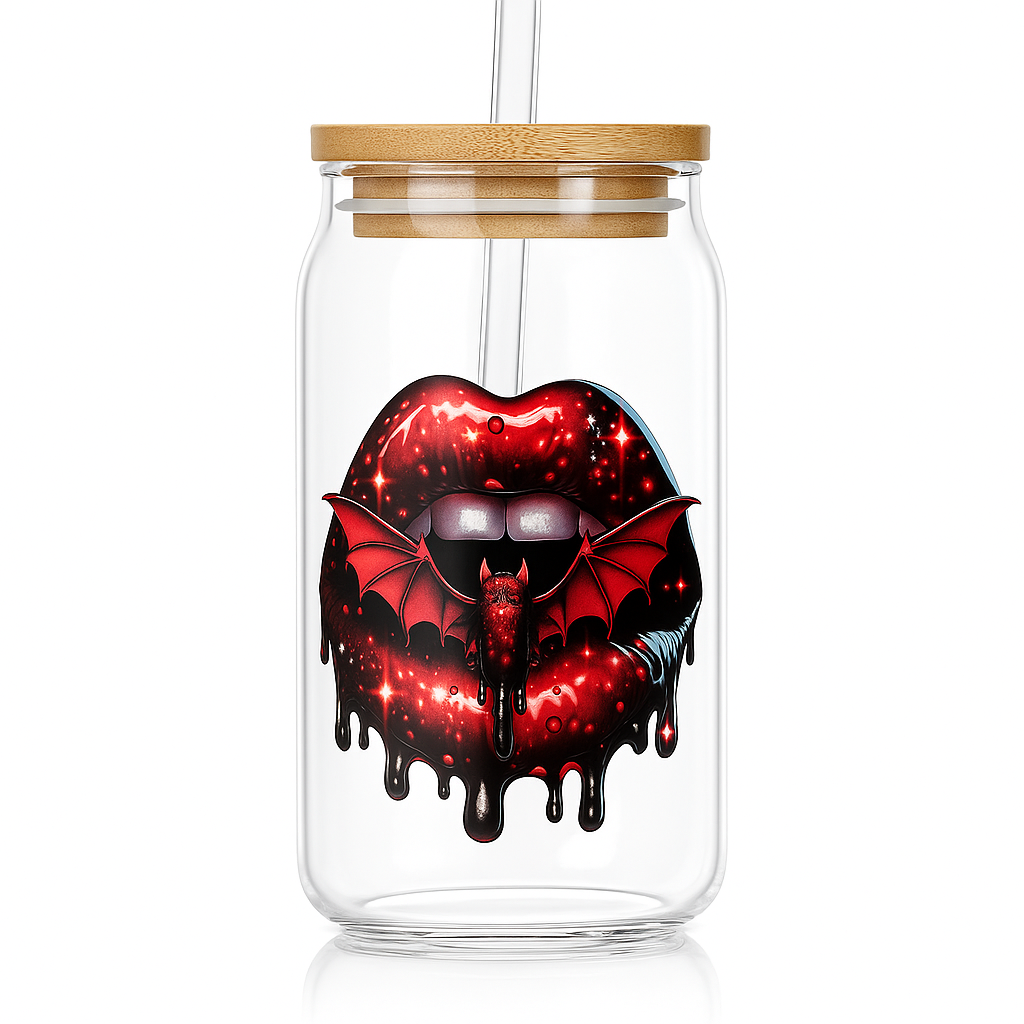 🩸 Vampire Kiss Glass 🦇